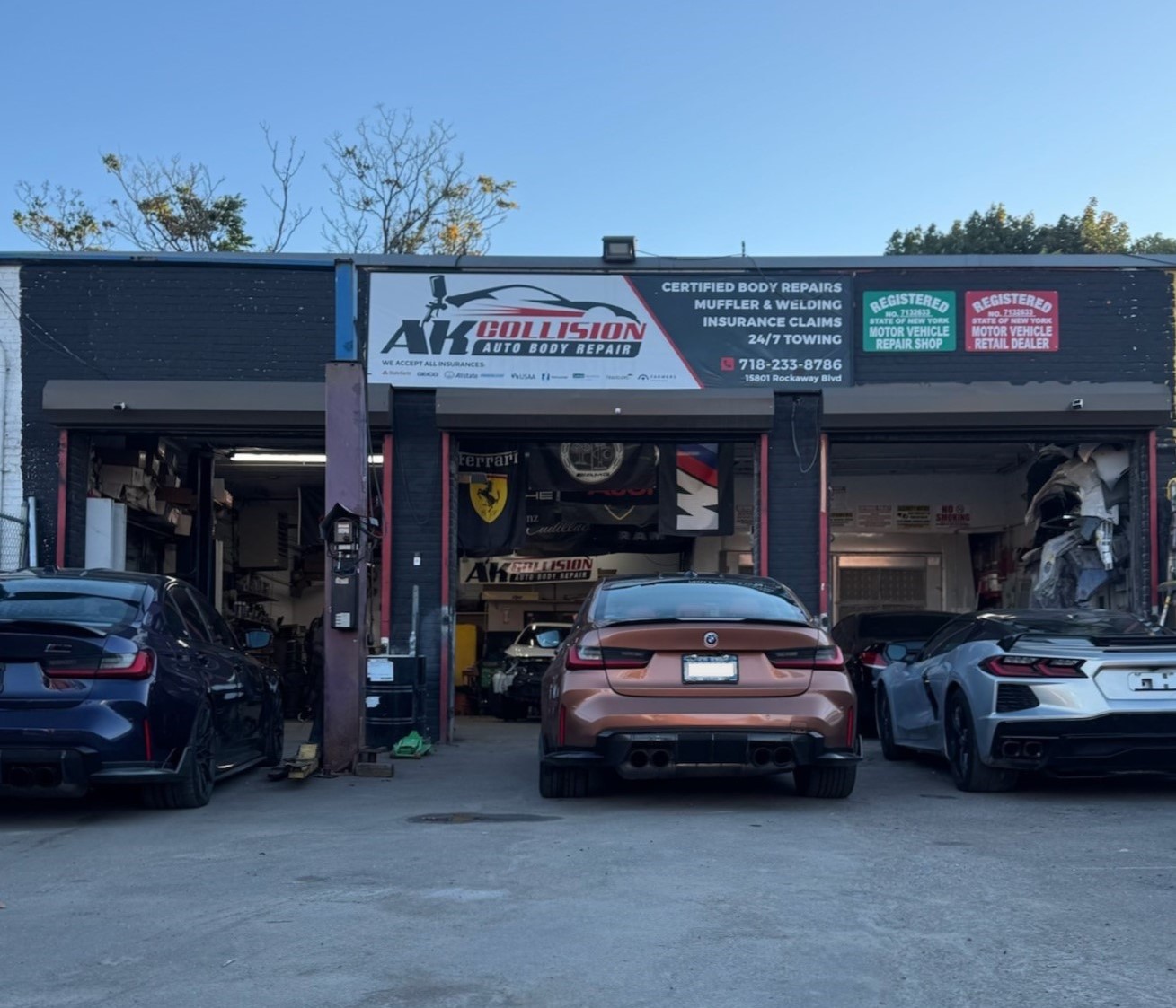 AK Collision shop